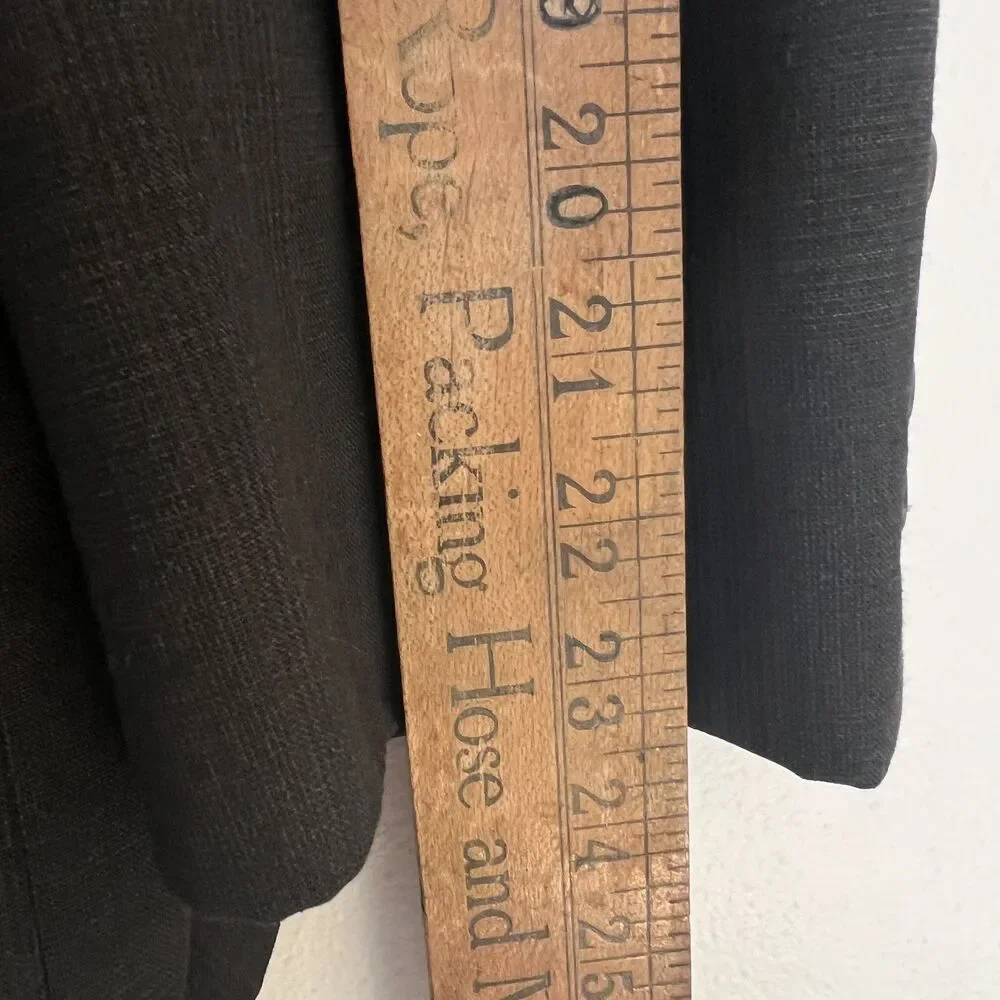 Vintage Adams Row Blazer 46S Anderson Little Brown Glen Plaid Fine Wool USA
